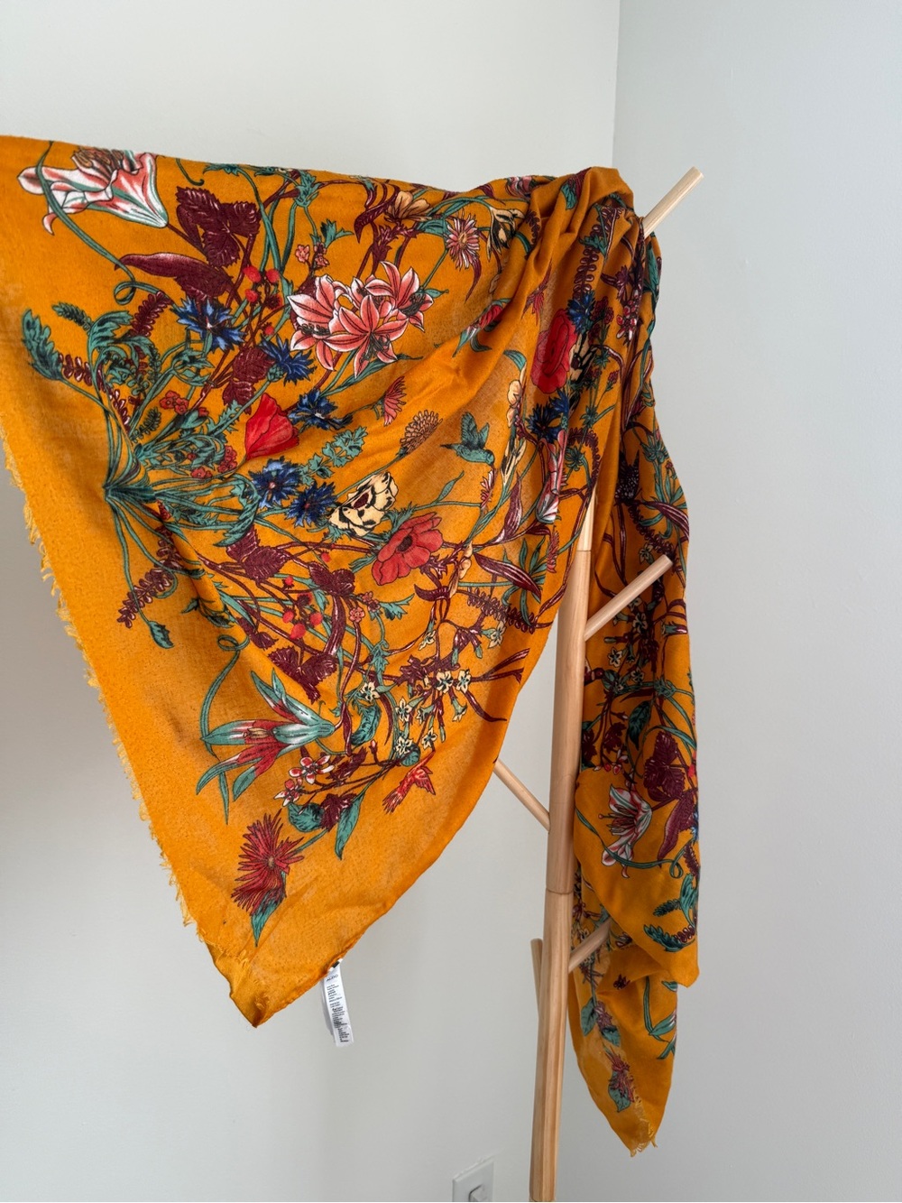 Floral Mustard Scarf - Aldo